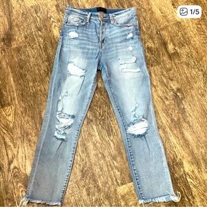 Buckle black Distressed Light Blue Women's Jeans